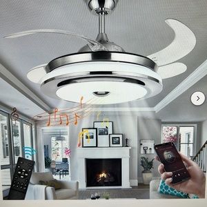 42” ceiling fan with led lights